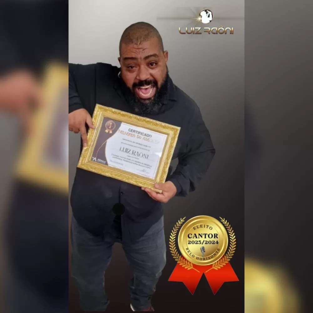 Luiz Raôni é eleito o Melhor Cantor de Belo Horizonte pela segunda vez consecutiva 