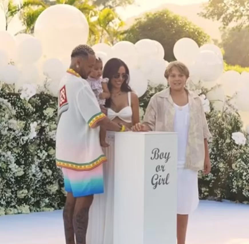 Neymar anuncia que será pai pela quarta vez e comemora chegada de mais uma filha