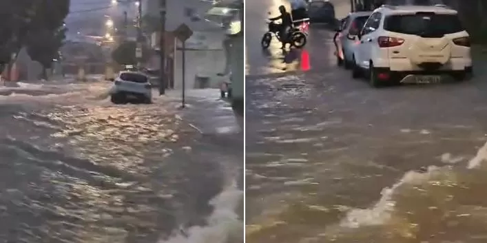 Região do Barreiro registra o maior volume de chuva em 12 horas em BH