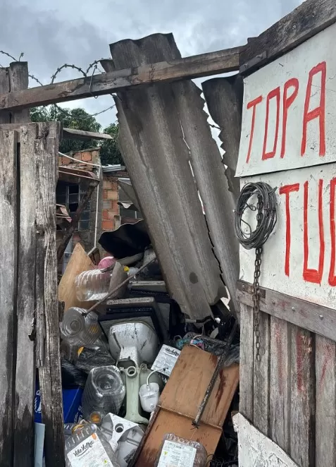 Mais um imóvel desaba em BH, na região de Venda Nova