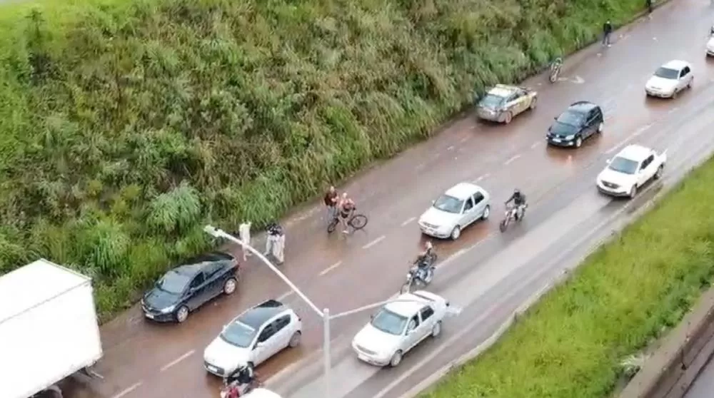 Motociclista perde a vida após acidente na BR-040 em Ribeirão das Neves