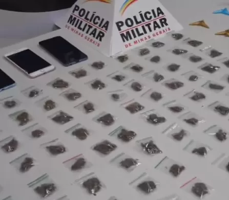 Operação policial em Vespasiano resulta em prisão e apreensão de arsenal do tráfico