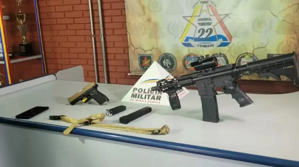 Mulher é presa em BH com fuzil e pistola no terminal rodoviário