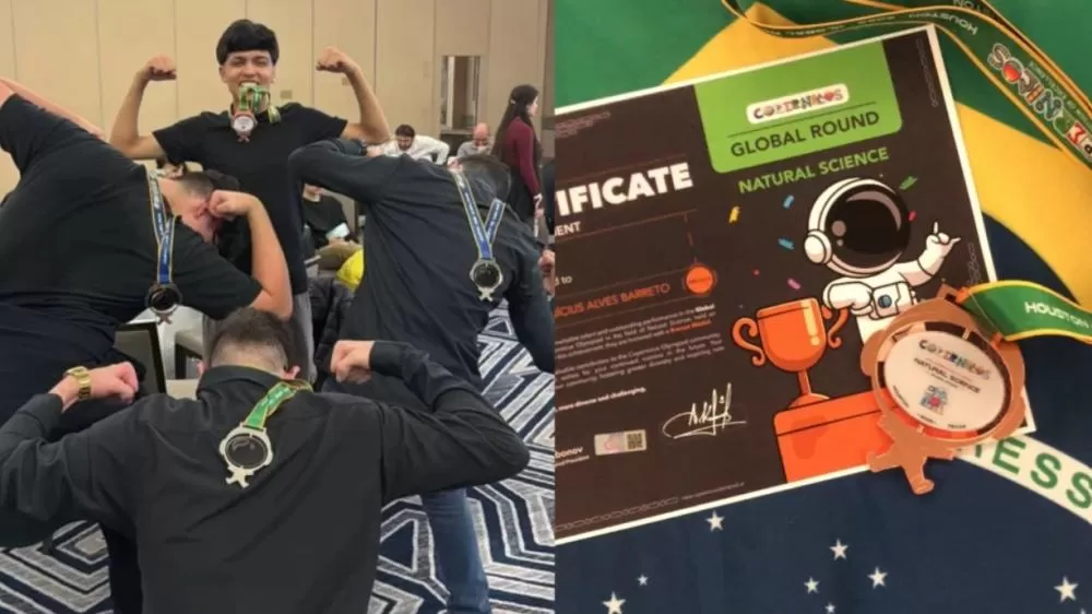 Estudante mineiro conquista medalha na Olimpíada Internacional de Ciências nos EUA