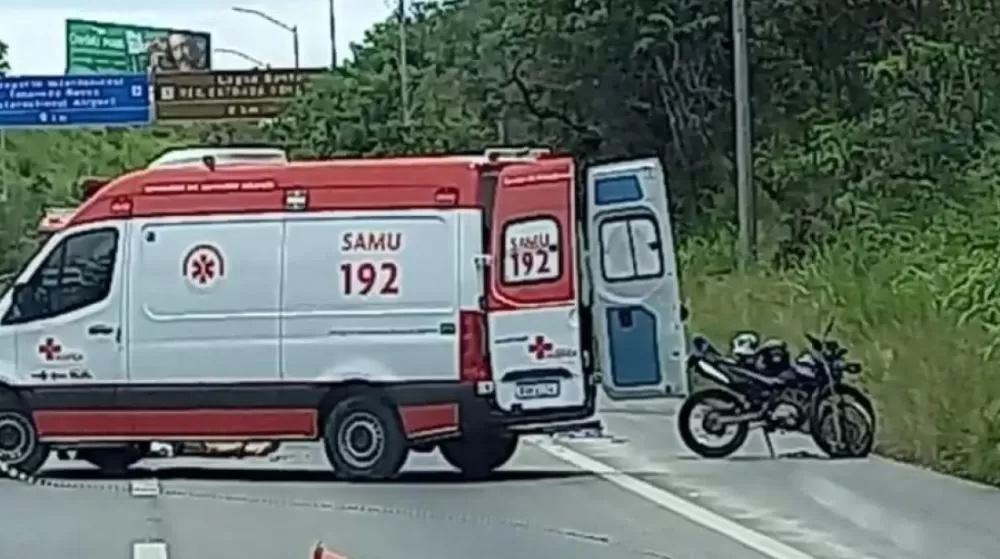 Motociclista perde a vida em acidente na MG-10 em Vespasiano