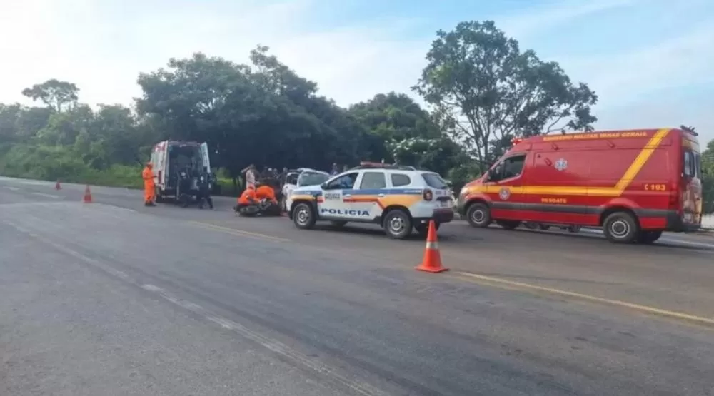 Militar da Aeronáutica morre após acidente na BR-040 em Três Marias