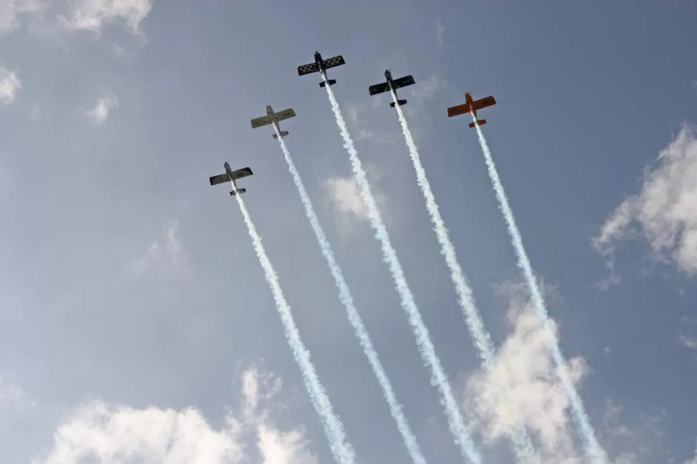 Show aéreo da Esquadrilha Céu promete espetáculo nos céus de Lagoa Santa no dia 8 de fevereiro