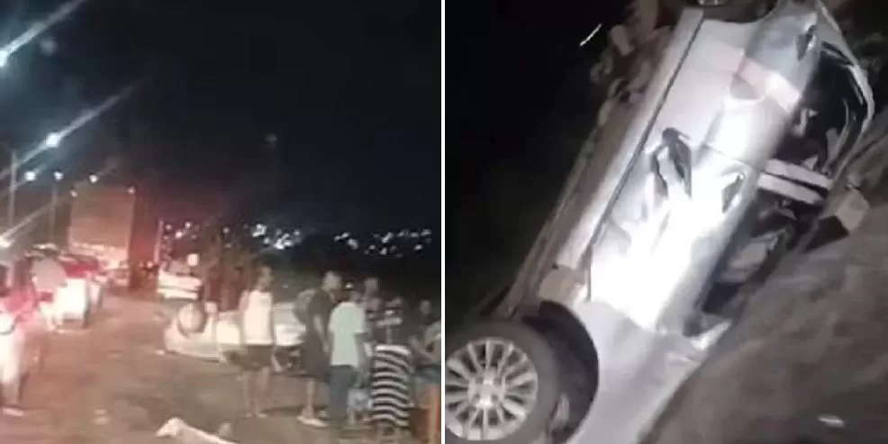 Grave acidente na BR-040 deixa um morto e cinco feridos em Ribeirão das Neves