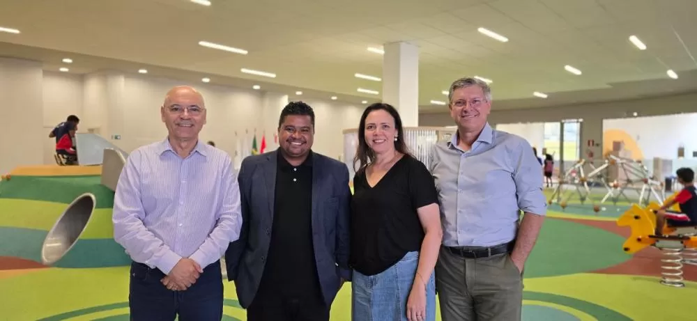 Colégio Batista de Lagoa Santa recebe visita do Grupo Impactto para apresentação das novas instalações