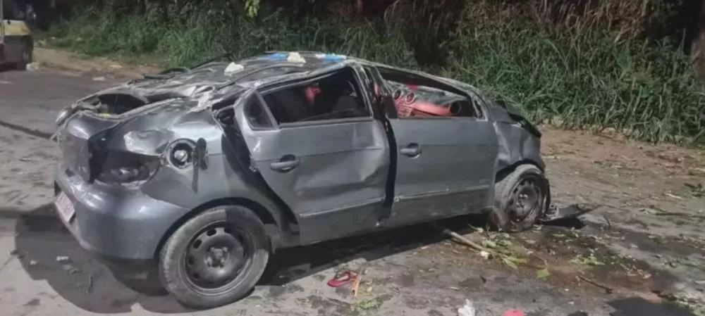 Acidente grave em Santa Luzia deixa um morto e três feridos