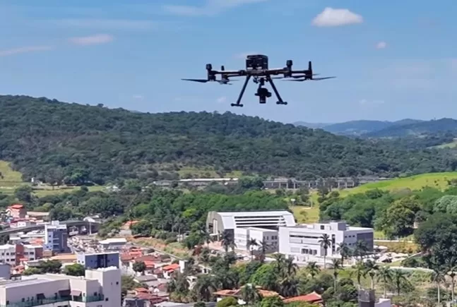 Drones ajudam no combate ao Aedes aegypti e aceleram a fiscalização em Pedro Leopoldo