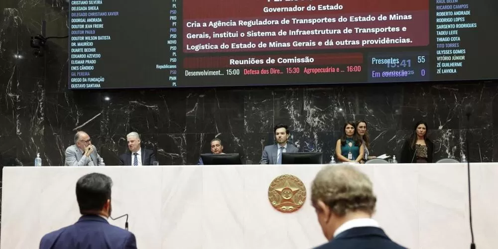 Deputados aprovam criação da Artemig, a 'ANTT de Minas', em 1º turno