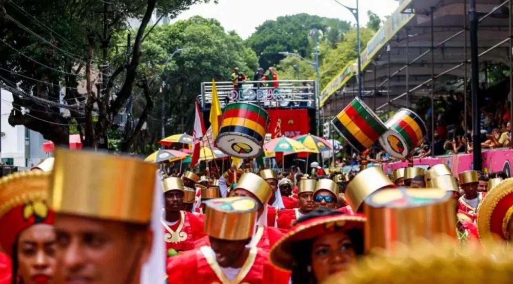 Olodum estreia bloco no Carnaval de BH neste domingo com ritmos afro-brasileiros
