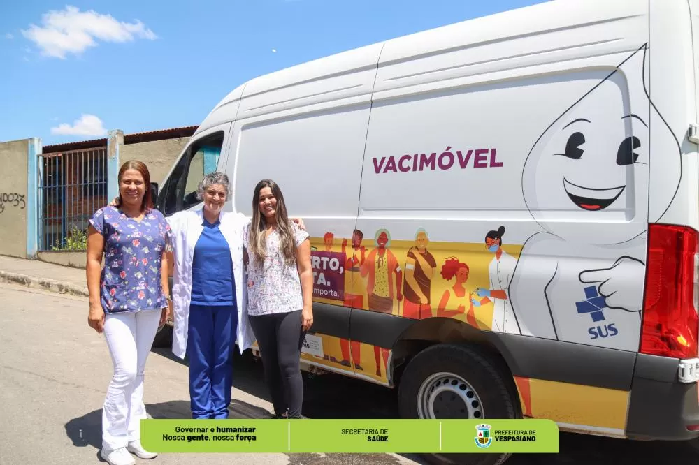 Vacimóvel oferece vacinação gratuita em Vespasiano até nesta sexta-feira (14)