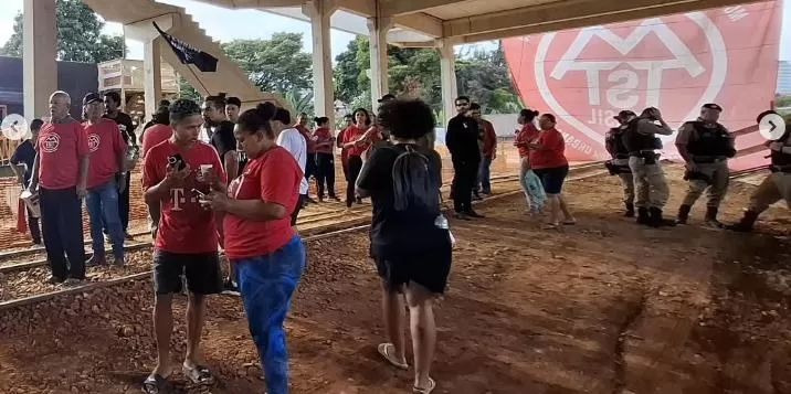 MTST desocupa obras da Linha 2 do Metrô de BH e garante reunião com governo nesta quarta (19)