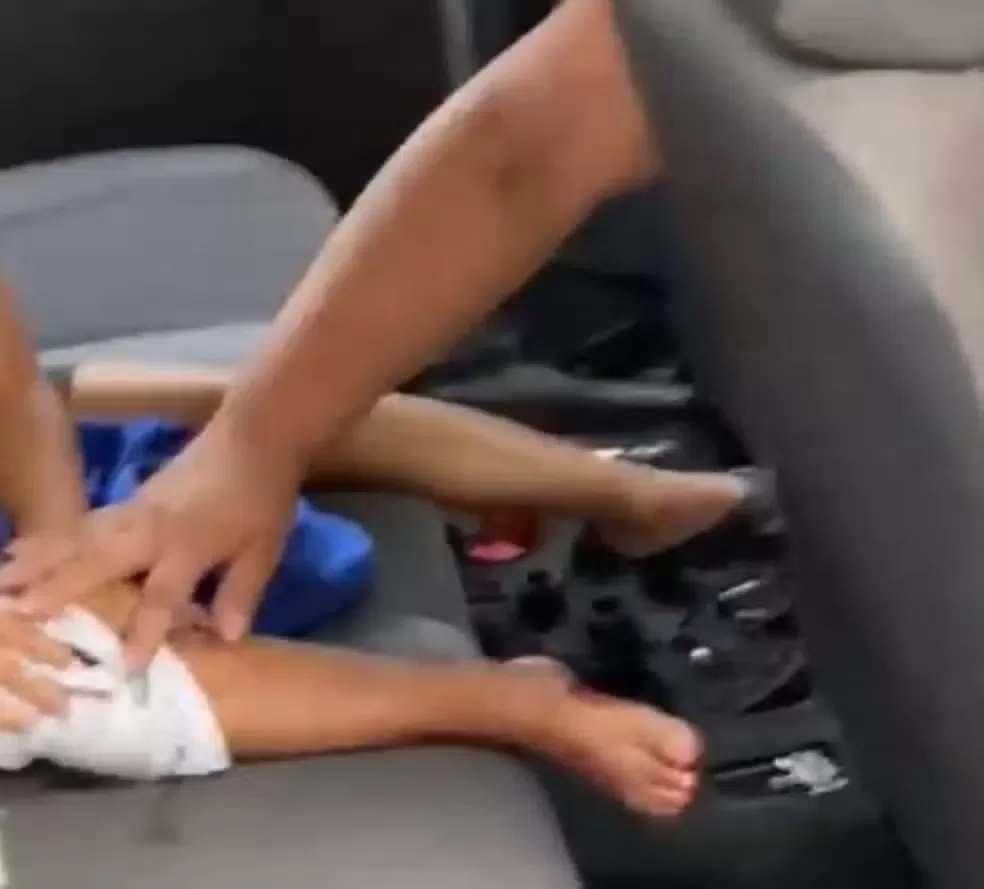 Ação da PM deixa crianças feridas após aglomeração em evento clandestino — Foto: Reprodução/Redes Sociais