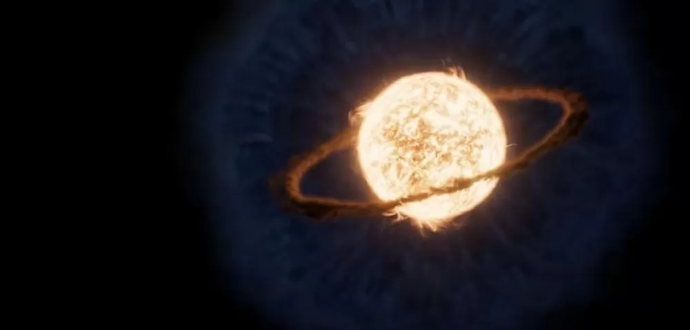 Telescópio James Webb registra, pela primeira vez, estrela engolindo planeta