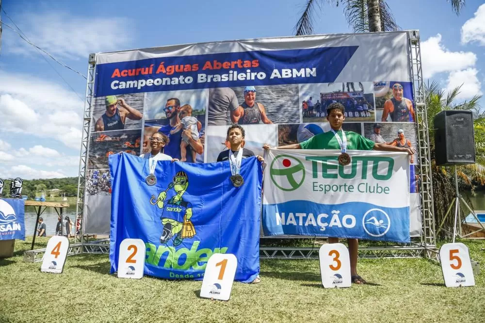 Atleta de Lagoa Santa é destaque no Campeonato Brasileiro de Águas Abertas