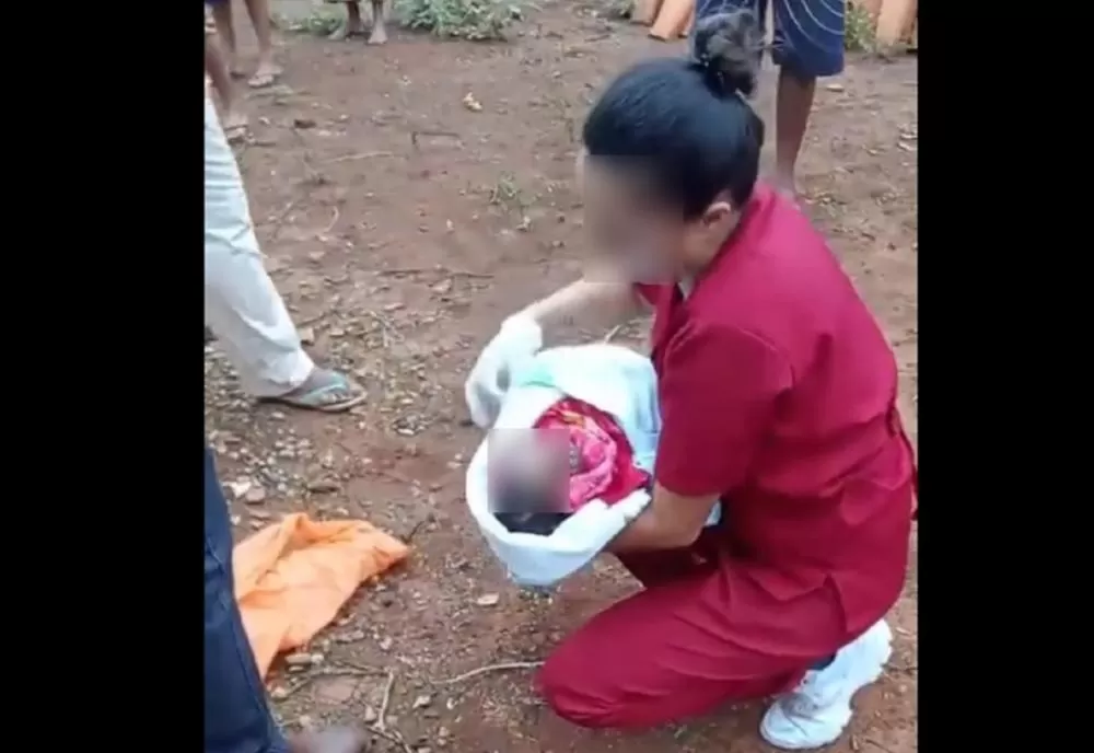 Recém-nascido é abandonado em lote e sofre amputações após ataque de animal em MG