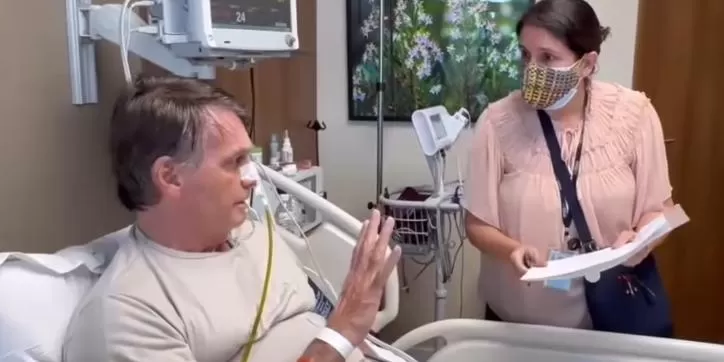 Bolsonaro é intimado pelo STF em UTI e publica vídeo do momento nas redes