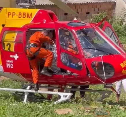 Criança é resgatada após afogamento em Vespasiano