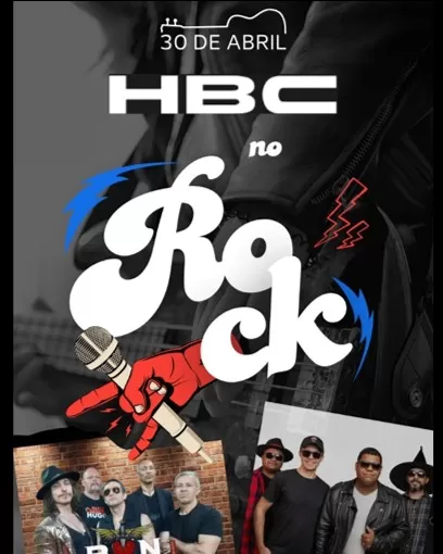 Arena HBC promete agitar Lagoa Santa com noite de rock na véspera do feriado