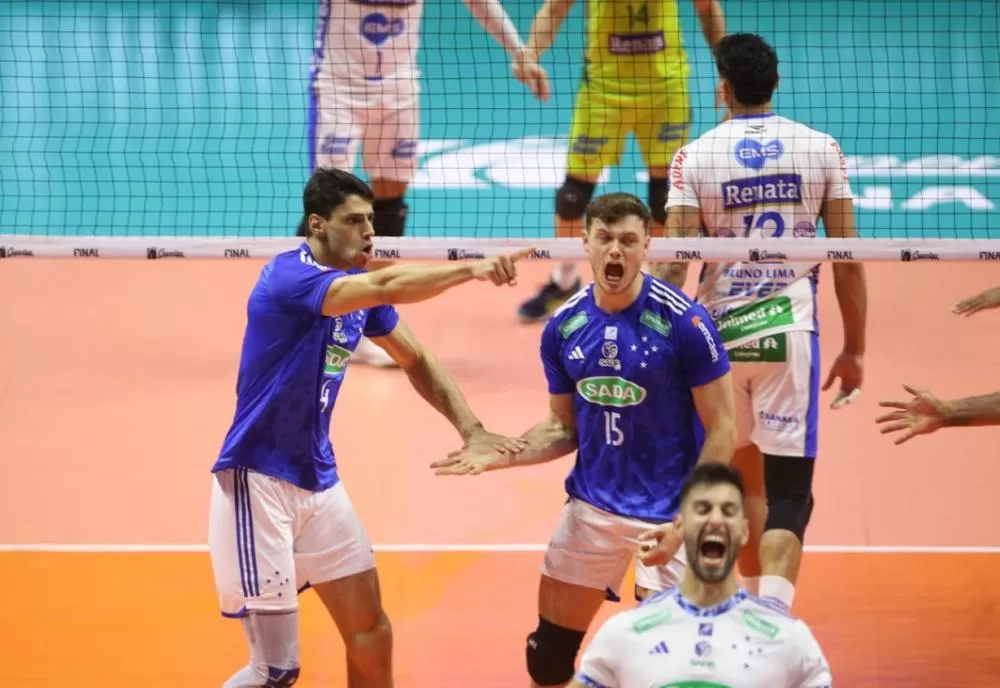 Sada Cruzeiro vira sobre Campinas e conquista nono título da Superliga Masculina de Vôlei