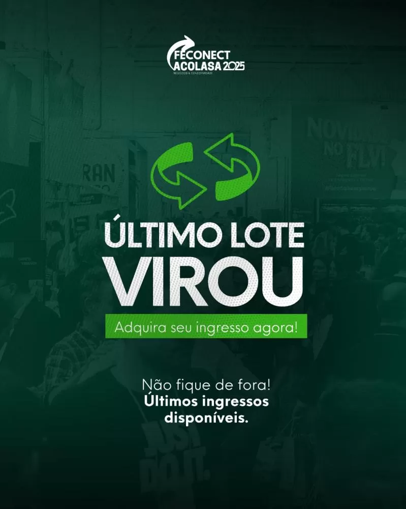 Feconect 2025 entra no último lote de ingressos e promete quatro dias de networking em Lagoa Santa