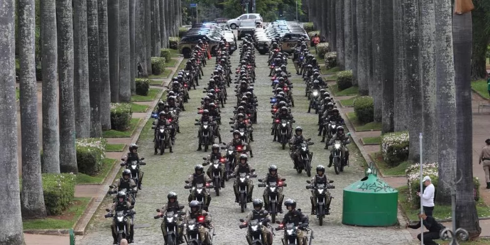 Polícia Militar de Minas Gerais recebe 223 novas viaturas para reforçar segurança em BH e outras cidades