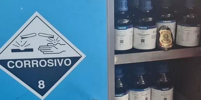 Polícia Federal realiza operação em Minas para fiscalizar comércio de produtos químicos