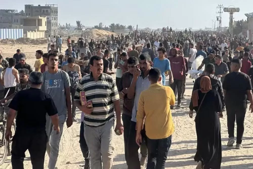 Moradores da Faixa de Gaza invadem armazém de alimentos do Hamas; grupo reage com tiros e mata cinco