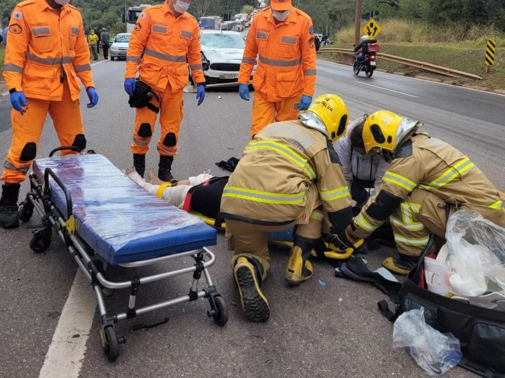 Acidentes de trânsito já consumiram quase R$ 8 milhões da saúde pública de Minas Gerais em 2025