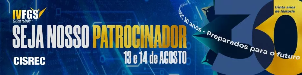 CISREC abre chamada pública de patrocínio para a IV Feira de Gestão e Serviços