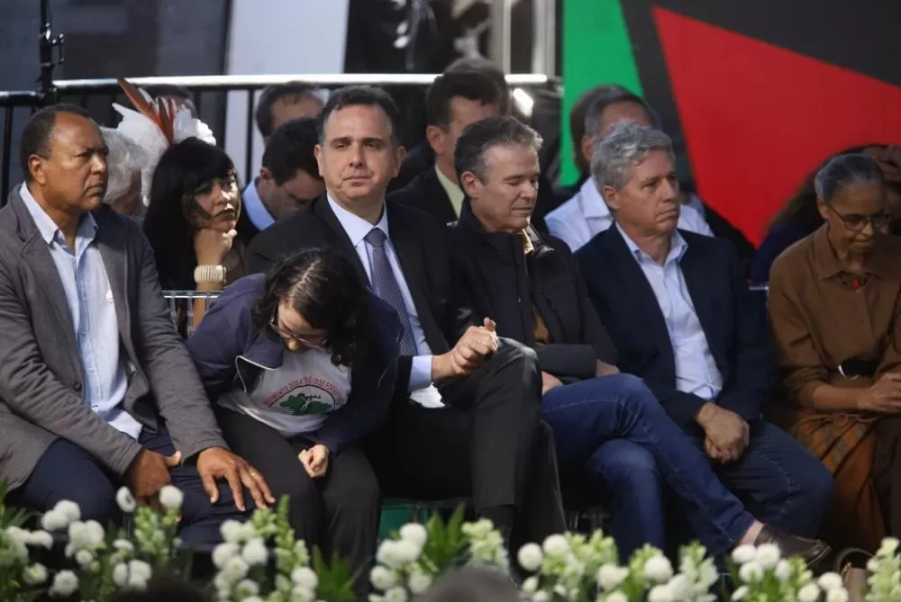 Lula chama Rodrigo Pacheco de “futuro governador” em evento em Minas Gerais