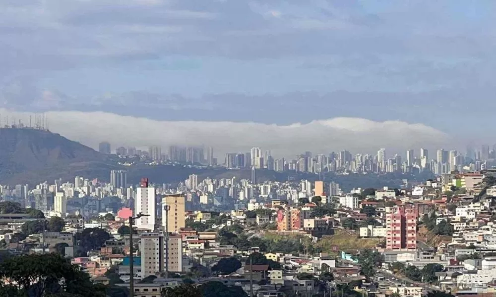 Sensação térmica de 0,8ºC surpreende moradores da Grande BH nesta segunda-feira