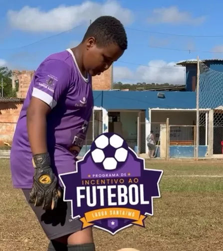 Lagoa Santa abre inscrições para Programa de Incentivo ao Futebol voltado a jovens de 7 a 17 anos