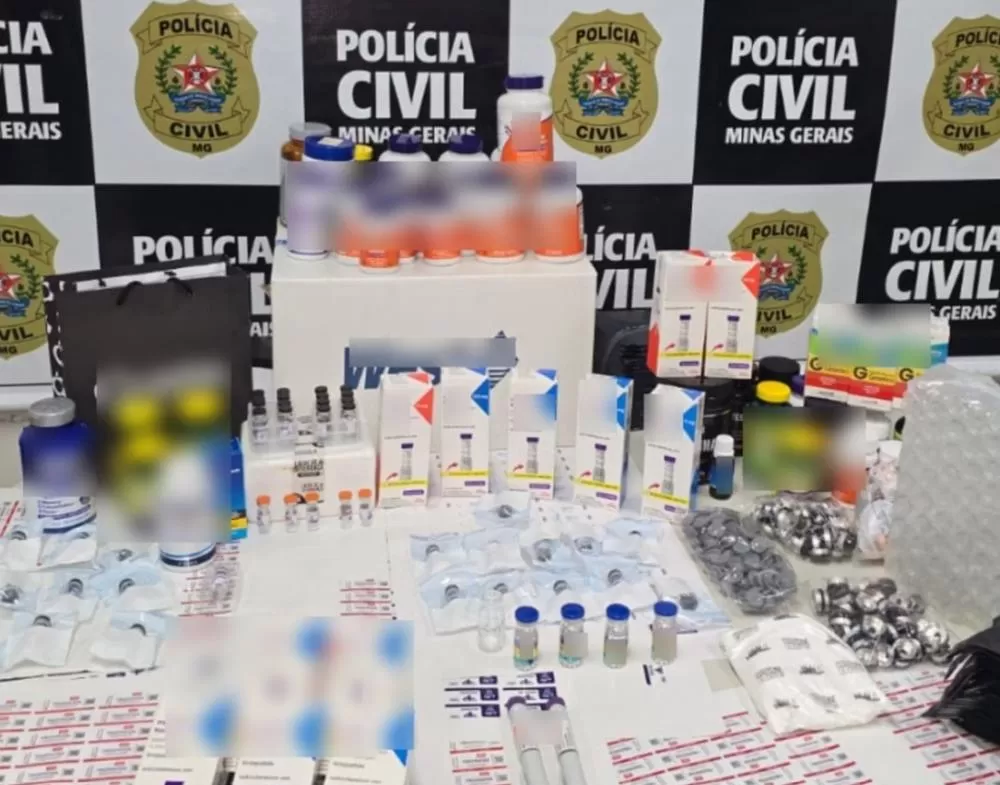 Polícia desmonta laboratório ilegal de remédio para emagrecimento em BH