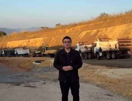 Obras da Via Norte são retomadas em Pedro Leopoldo com previsão de entrega até novembro