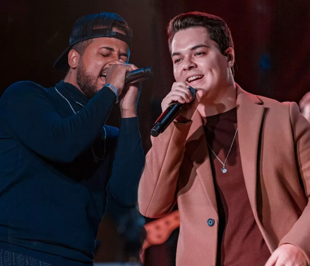 Leandro & Romário enviam mensagem especial antes de show na Festa de Agosto