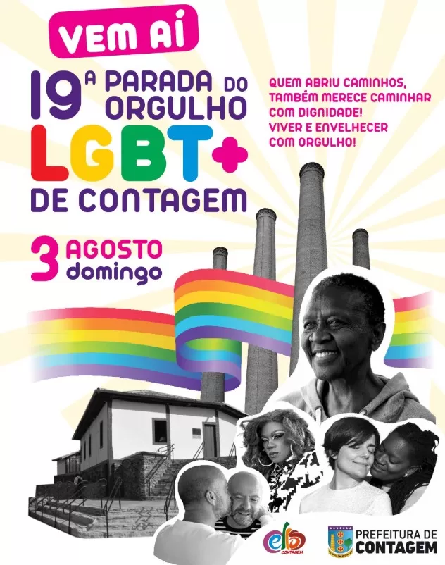 Contagem realiza 19ª Parada do Orgulho LGBTQIAPN+ neste domingo no Eldorado