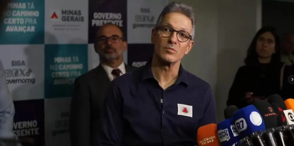 Zema anuncia crédito emergencial de R$ 300 milhões a empresas mineiras afetadas por tarifa dos EUA