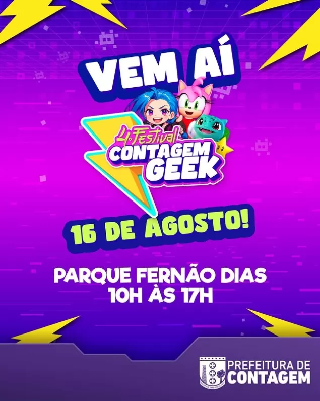 Contagem recebe 4ª edição do maior festival geek da cidade com atrações para todas as idades