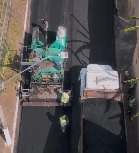 Lagoa Santa executa maior programa de recapeamento asfáltico da história