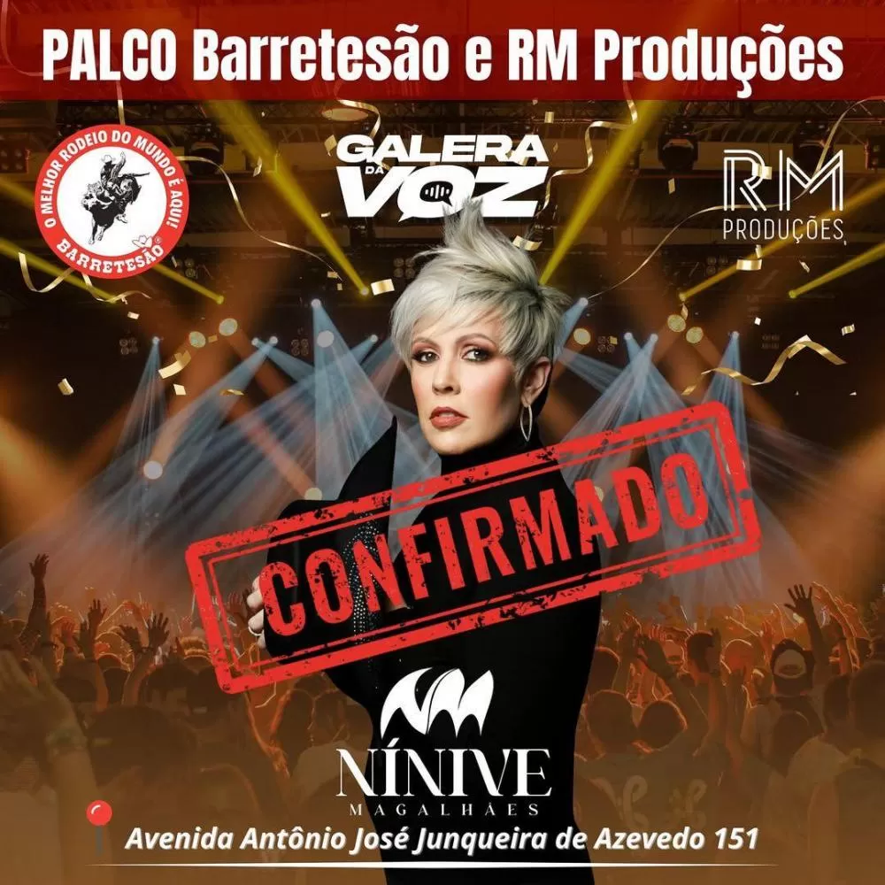 De Lagoa Santa para o Brasil: cantora Nínive Magalhães estreia no Barretão 2025