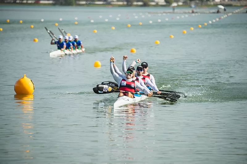 Lagoa Santa recebe atletas de todo o país para o Campeonato Brasileiro de Canoagem