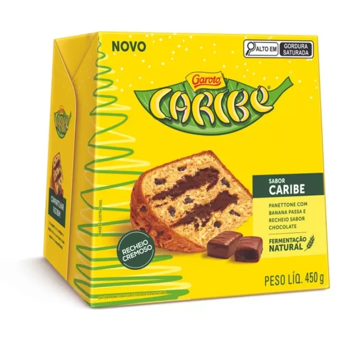 Garoto anuncia Panettone Caribe como aposta para o Natal de 2025