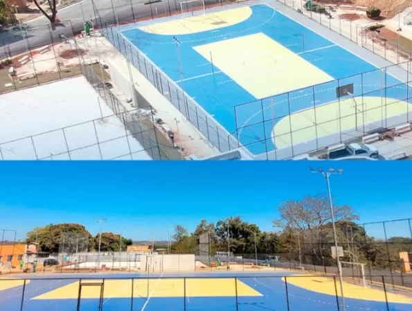 Lagoa Santa inaugura nova praça no bairro Palmital com ações de saúde e lazer