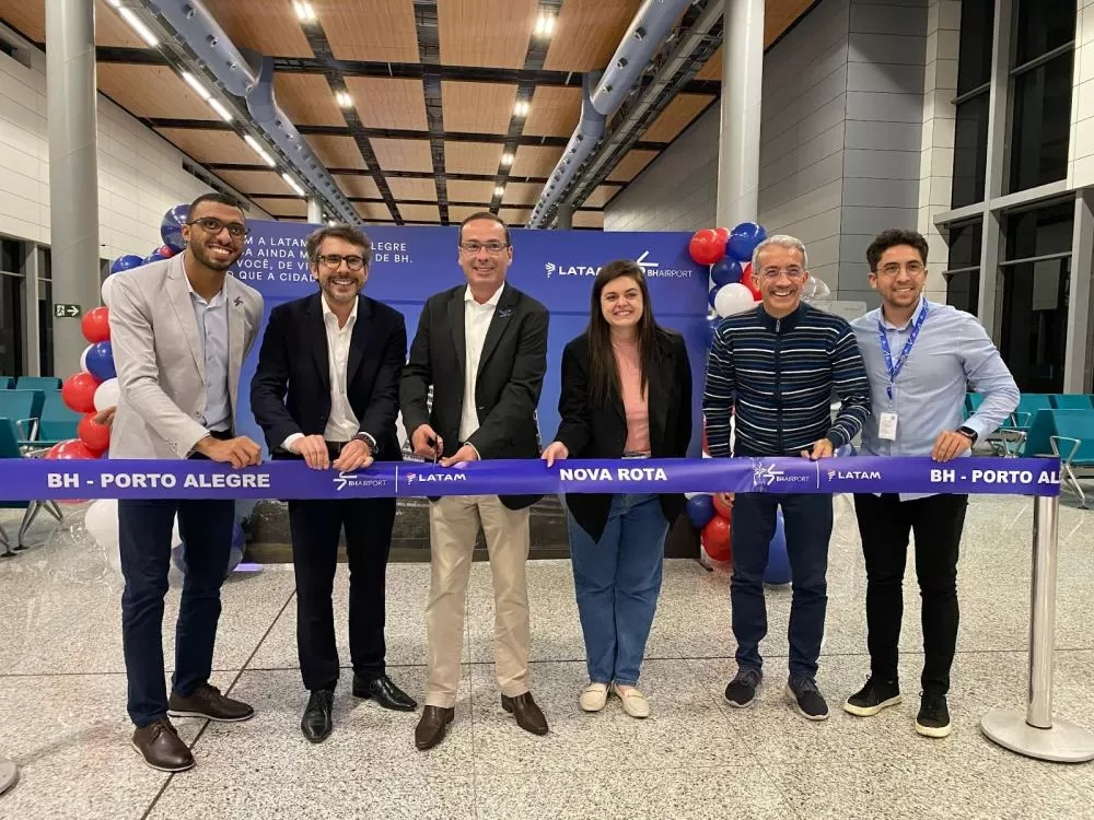 LATAM inicia voos diretos entre Belo Horizonte e Porto Alegre