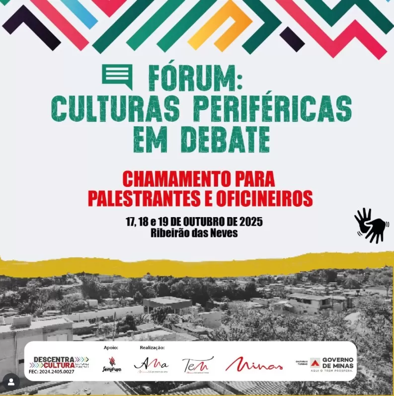 Instituto Semifusa abre inscrições para Fórum de Culturas Periféricas em Ribeirão das Neves