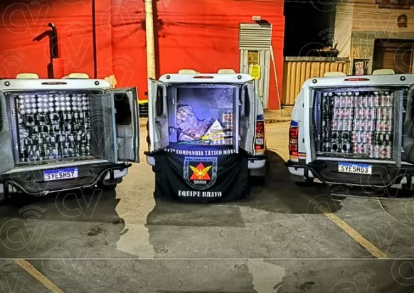 Polícia prende dois homens e apreende menor por furto e receptação em Vespasiano